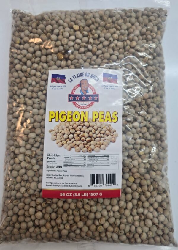 Died Pigeon Peas/ pwa kongo shèch 56 oz